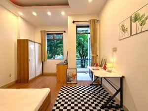 cho thuê phòng ban công full nội thất ở đặng thùy trâm bình thạnh gần đh văn lang, gigamall