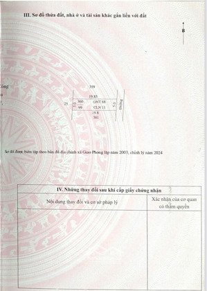 chính chủ bán đất biển giao phong