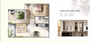 căn 2pn 1wc giá tốt nhất, 10% ký hđmb. ân hạn gốc 36 tháng, hỗ trợ lãi suất 24 tháng. lh 