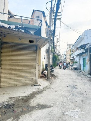 bán nhà nhỏ 2,2 tỷ 2 mặt tiền hẻm 5m đường âu cơ phường 10 tân bình