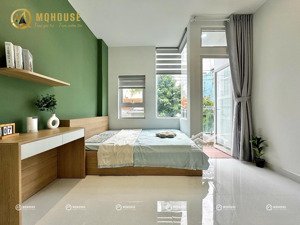 mới 100% - phòng ban công - full nt - ngay etown cộng hoà, tân bình 