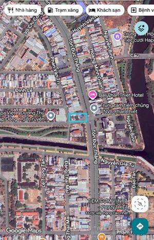 GÓC 3MT ĐƯỜNG TÔN ĐỨC THẮNG PHƯỜNG XUÂN AN PHAN THIẾT LÂM ĐỒNG DT 633M2 HƯỚNG ĐÔNG GIÁ 3X TỶ