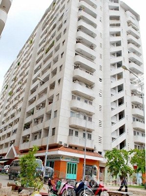 bán căn hộ shophouse tầng trệt chung cư phạm viết chánh p19 bình thạnh