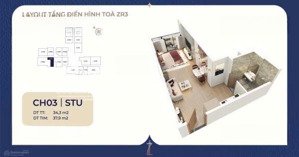 bán căn studio 34.3m² the zurich sở hữu view hồ san hô triệu đô. giảm ngay 100tr cho khách sớm