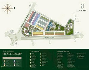 giữ chỗ quỹ căn đẹp nhất legacy 89 giai đoạn 1, quỹ độc quyền mặt công viên