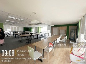 bql tòa mercury building hoàng hoa thám cho thuê văn phòng sẵn nội thất 100m ~ 750m giá 250k/m2/th