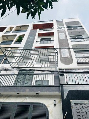 nhà mới 100% full nội thất 5 tầng, hẻm xe tải 7m hương lộ 2 lê văn quới, vào ở ngay