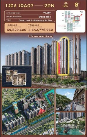 độc quyền căn hộ 78m2 giá cũ - chiết khấu cũ tầng đẹp view vinhomes, xem pháo hoa chỉ 54tr/m2