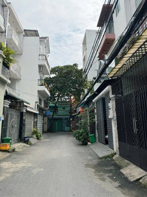 lê văn thọ - nhà 4 tầng btct - 75m2 ngang gần 5m - hxh thông - oto để nhà - gần cv làng hoa- 8,x ty