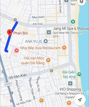 chính chủ gửi bán lô đất đẹp phan bôi (mỹ khê)