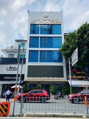 bán toà nhà mặt tiền nguyễn cư trinh phường ngũ lão. trệt 4 tầng sân thượng. giá 50 tỉ