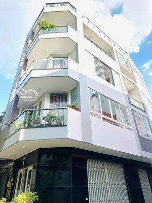 10 tỷ tl - nhà đẹp góc 2mt - hxh nút giao lạc long quân âu cơ - 5x13m 4 tầng 4pn full nội thất