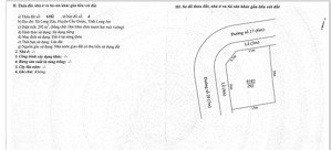 bán biệt thự lô góc view sông rạch dơi - tiếp giáp tphcm. dt 292m2(15x20-vạc góc). giá 40tr/m2