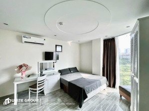chdv 1pn cửa sổ lớn full nội thất q7 gần tdt, rmit, nguyễn hữu thọ, nguyễn văn linh, sc vivocity