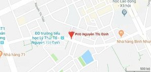 cho thuê mặt bằng kinh doanh phố vip nguyễn thị định, 60m2 x 5,5 tầng,mt 6m,70triệu / tháng