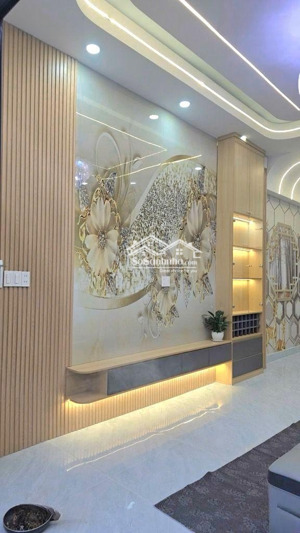 nhà đẹp mới tinh ở ngay hẻm xe hơi 90m,2 tầng phường thạnh mỹ lợi