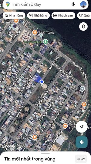 bán đất đường 7.5m mai chí thọ - khu đảo vip hoà xuân - lô 23 b1.13 đông nam sạch - giá 7.3 tỉ tl