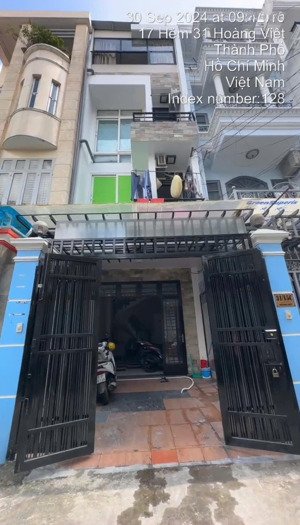 bán nhà hoàng việt p.4 tân bình. liên hệ điệp 