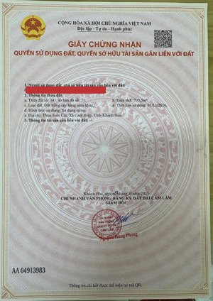 chính chủ cần ra nhanh đất cam hiệp nam. lh 