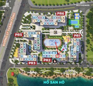 cc bán căn hộ studio view hồ paris tầng trung 1x, view đẹp, giao dịch ngay lh 