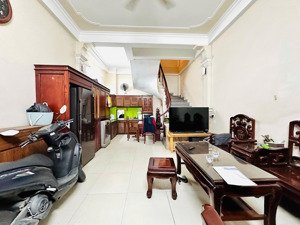 bán nhà đẹp phố bùi huy bích hoàng mai 35m. ô tô tránh 10m. giá 11