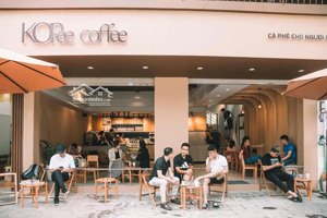 hot cafe mặt tiền 10m! cho thuê nhà mặt phố an trạch - dt 115m2 x 4 tầng - mt 10m - riêng biệt