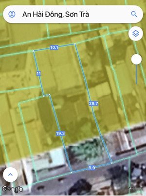 bán lô đất cực đẹp mt lê hữu trác làm căn hộ, khách sạn