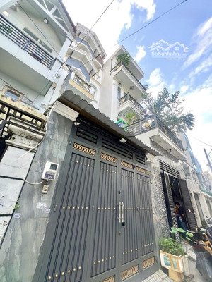 nhà- hẻm rộng 8m thông thoáng - tiện kinh doanh - 4 tầng kiên cố - 68m2 - 4x17m - 5pn