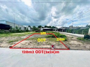 bán nhanh lô đất full thổ cư 120m² - 700tr - trảng bàng, tây ninh!