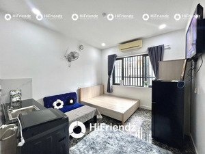 cho thuê phòng full nội thất như hình nhà thang máy - mặt tiền đường hậu giang - gần cv phú lâm q6