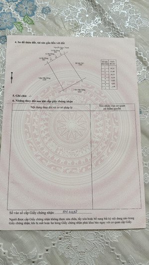 bán 943m2 1 sẹc cây thông ngoài, đường 6m mặt tiền 25m không dính dự án