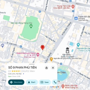 chính chủ cho thuê mbkd nhà 2 tầng 44m2 đầu phố phan phù tiên, cát linh, hn(ở lại được/tách chủ)