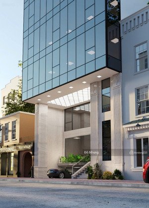 bán tòa văn phòng 8 tầng mặt phố hoàng ngân, cầu giấy. dt 212m2. mt 12m. vị trí lô góc đắc địa.