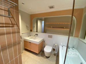 căn hộ mezza 130m2 view biệt thự đảo, ban công đông nam mát rượi