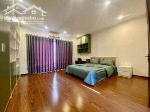 Nhà Đẹp Trung Tâm Thạch Bàn 45m2, 6 Tầng MT 5M Ô Tô Đỗ Cửa Full Nội Thất, 10 Tỷ 600