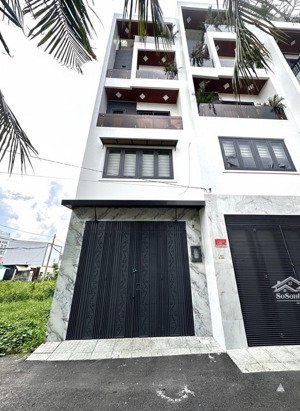 bán nhà hà huy giáp - quận 12 - 5 tầng bê tông cốt thép - 52.8m2 , xe hơi ngủ trong nhà- 6,25ty tl