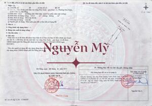 BÁN ĐẤT ĐƯỜNG NGUYỄN MỸ ( ĐÔNG BẮC , 100 M2 ) - HOÀ XUÂN , ĐÀ NẴNG .