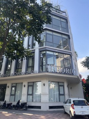 siêu phẩm việt hưng - toà nhà 7 tầng thang máy, dt 110m2, mt 12m, ô tô dừng đỗ ngày đêm - 25 tỷ