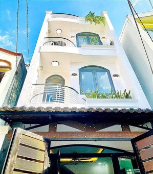 bán gấp nhà nguyễn văn đậu, p6, phú nhuận, gần bệnh viện ung bướu, giá 3tỷ990 dt 82,8m2 còn hđ thuê