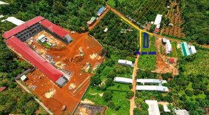 160m2 đất thổ cư mặt tiền đường nhựa lớn gần ngã tư dầu giây, cạnh trường nguyễn du giá chỉ 1,2 tỷ