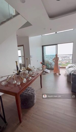 cần bán căn 146m2 duplake view sông hồng full nội thất, giá rẻ 8.650 tỷ bao phí oasis s3 ecopark