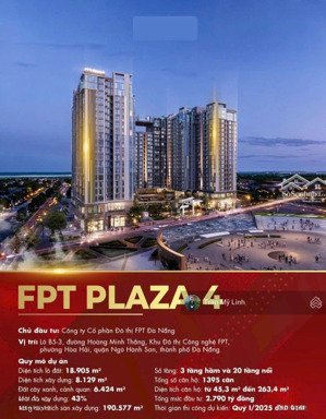 chính thức ra mắt căn hộ chung cư fpt plaza 4 - từ cđt fpt trong tháng này