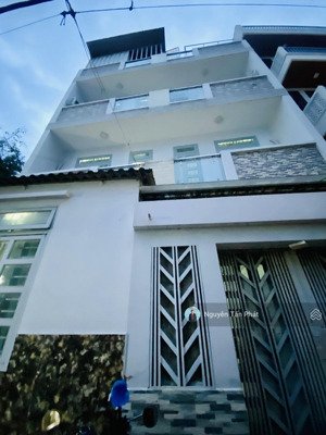 lê đức thọ p16 - nhà 4 tầng, 4 phòng, hẻm ô tô thông, diện tích 7.5x7m 50m2 giá 6.68 tỷ - shr