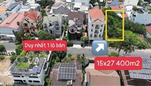 lô đất vàng ngay khu biệt thự 18 căn hiệp bình chánh - xây 4 tầng đẹp - 15x27 400 33 tỷ