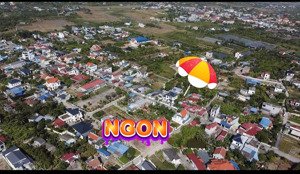 585 triệu lô đất cách trục thôn chỉ 100m,oto đỗ cửa , 200m là chợ và trường. 500m khu công nghiệp.