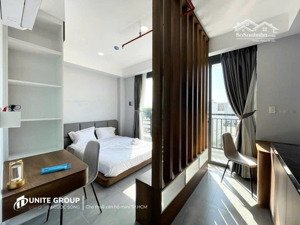 cho thuê căn hộ 1 phòng ngủ full nội thất, có ban công, thang máy | trung tâm tân bình
