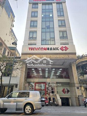 bán tòa nhà mặt phố trần hưng đạo - vị trí ngay ngã tư bà triệu - 110m x 9 tầng hầm bề thế đẳng cấp