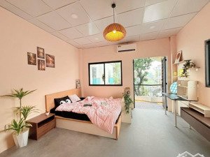 mới 100% - căn hộ studio 5,9 triệu ban công rộng -35 m2 view bờ kè trường sa - lh quỳnh my