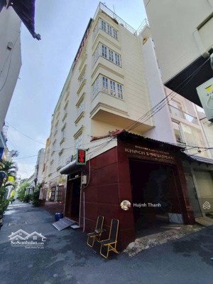 bán khách sạn mặt tiền thụt quang trung, căn góc 5 tầng 4,5x25m thu 200tr/th chỉ 19.x tỷ