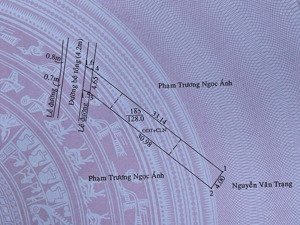 bán đất chánh mỹ - nay là p. chánh hiệp - tp hcm. mặt tiền trục đường chính thông ra chợ chánh mỹ -